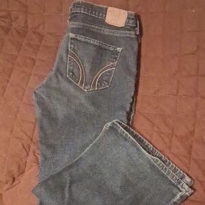 Hollister Dark Blue Flare Jeans